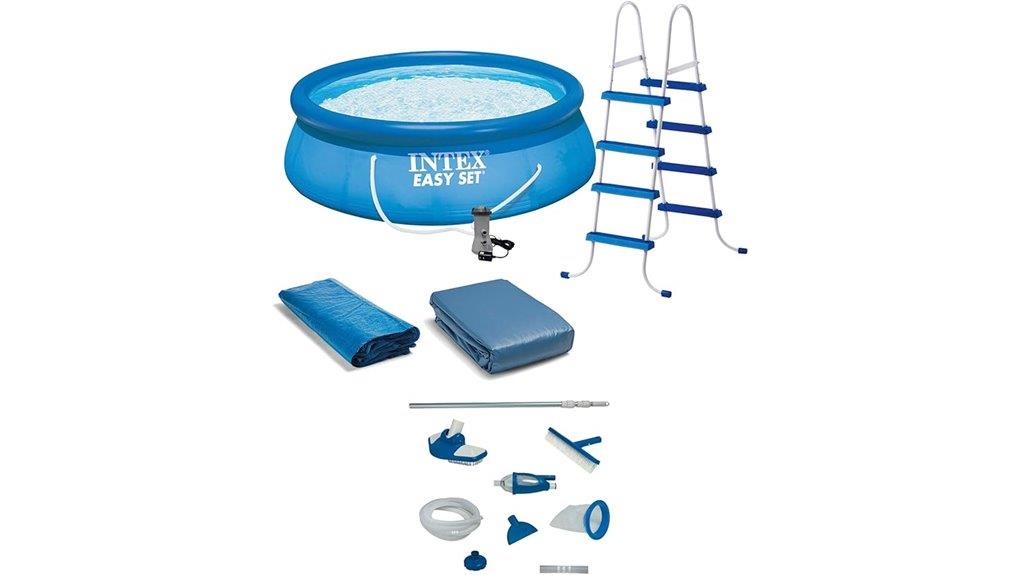 inflatable 15 x48 round pool