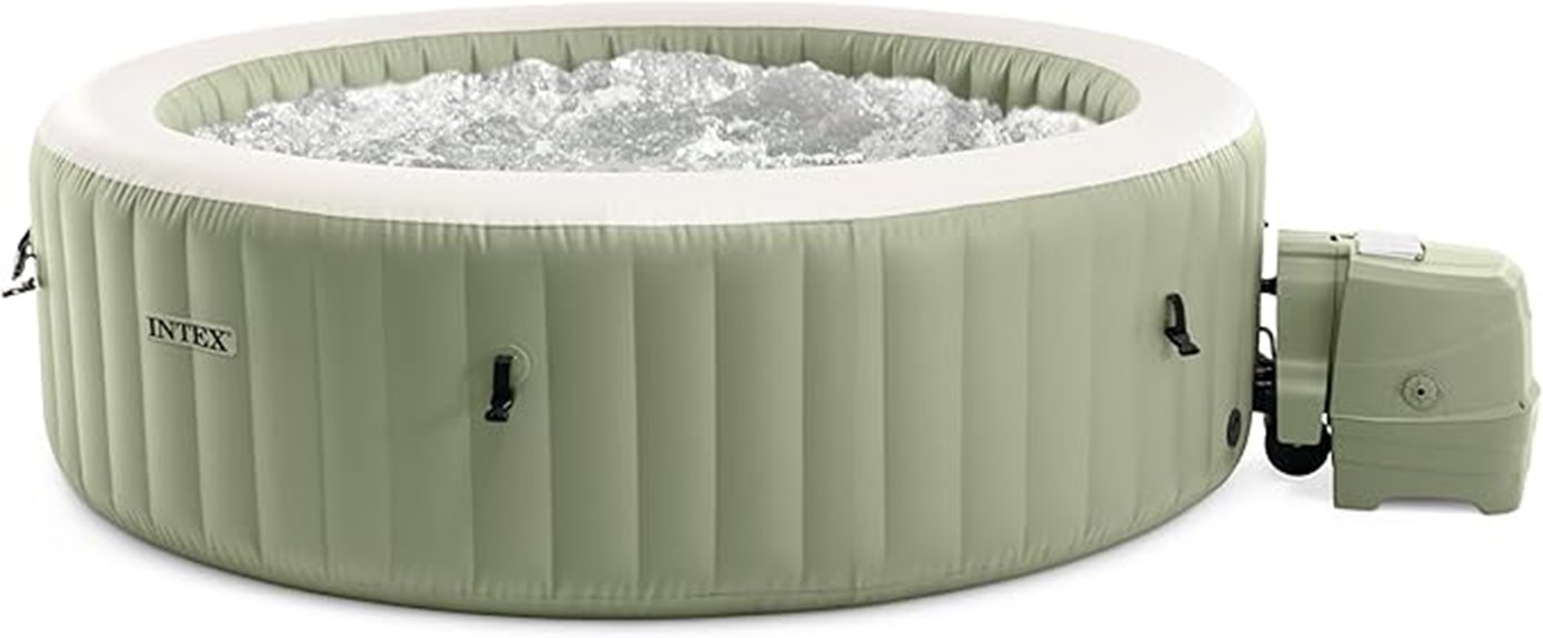 inflatable bubble massage spa