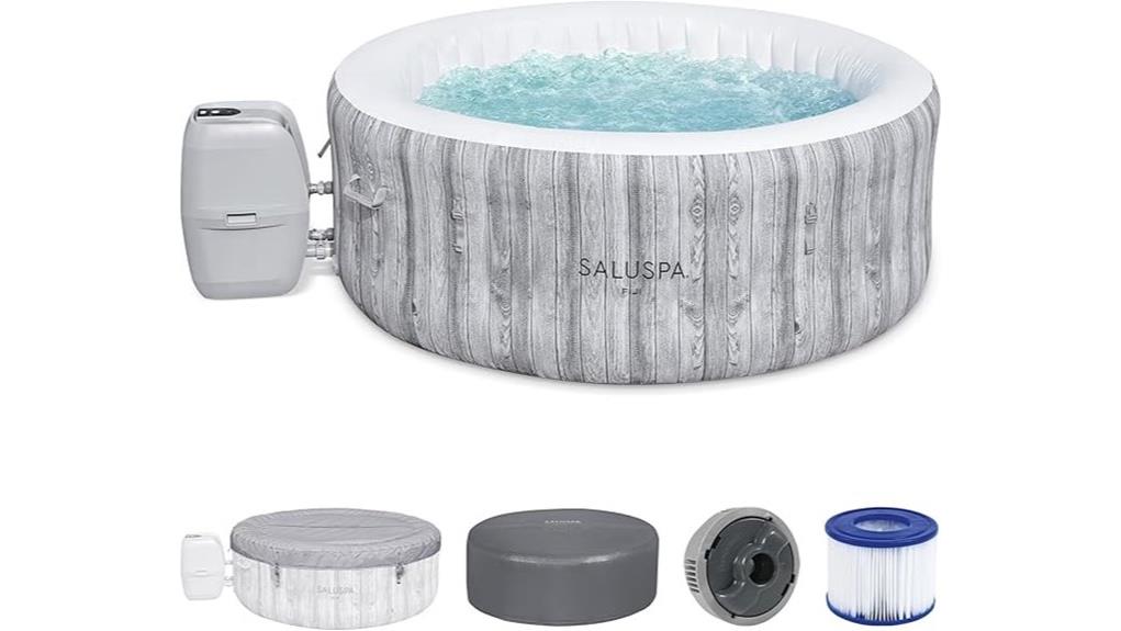 inflatable hot tub review