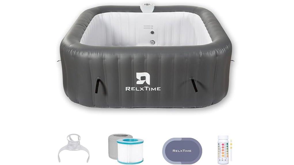 inflatable hot tub review