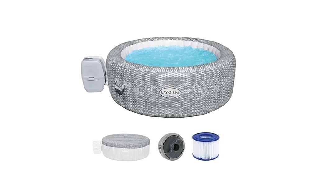 inflatable spa with jets