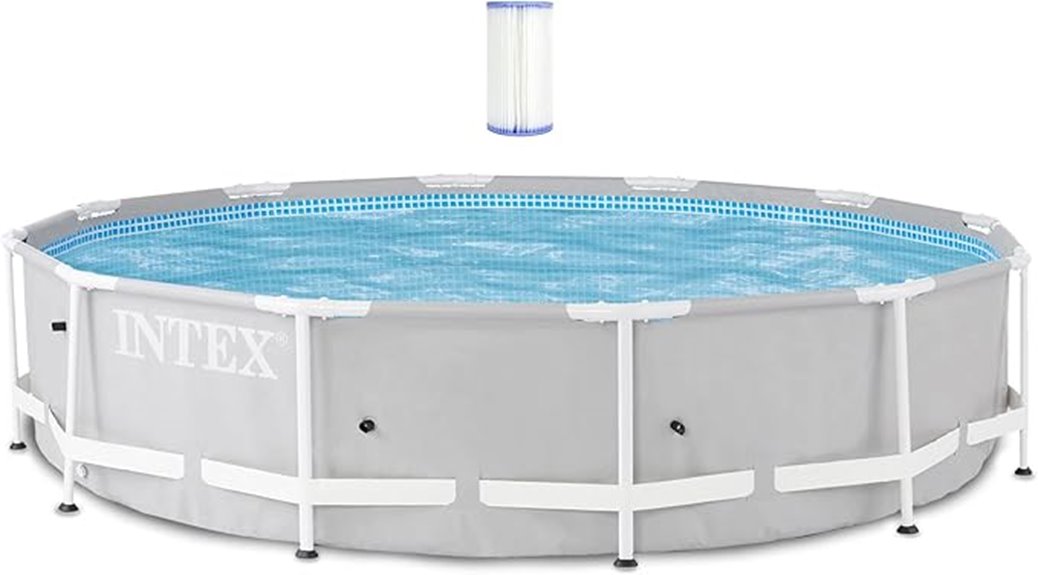 large 12ft x30in pool