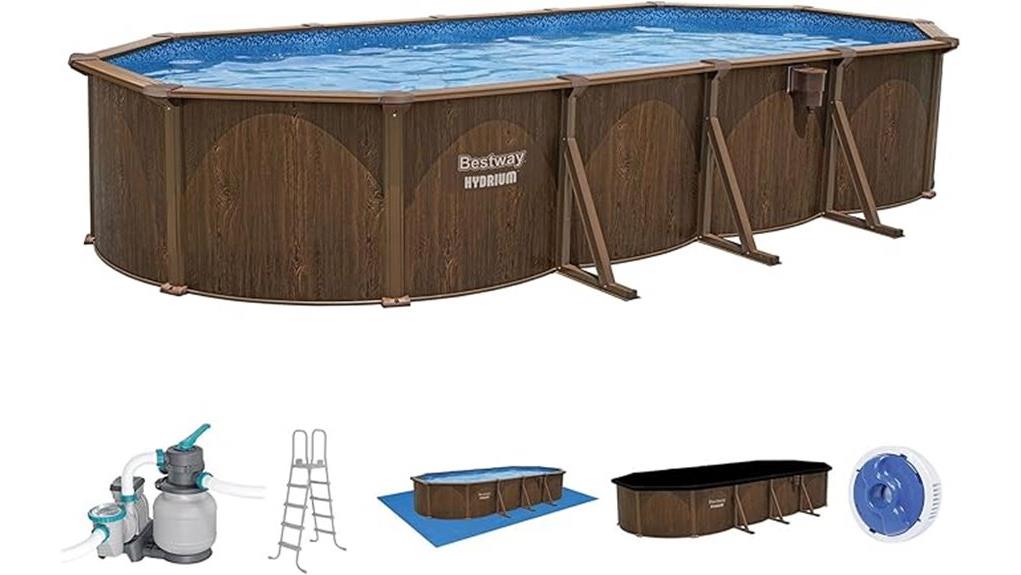 large oval 52 pool