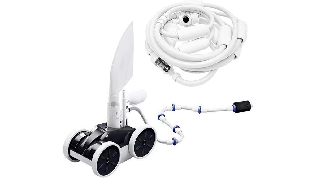 pool pressure side sweeper review