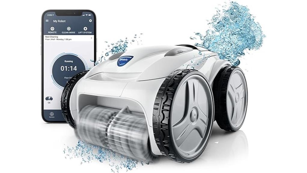 robotic pressure side pool cleaner