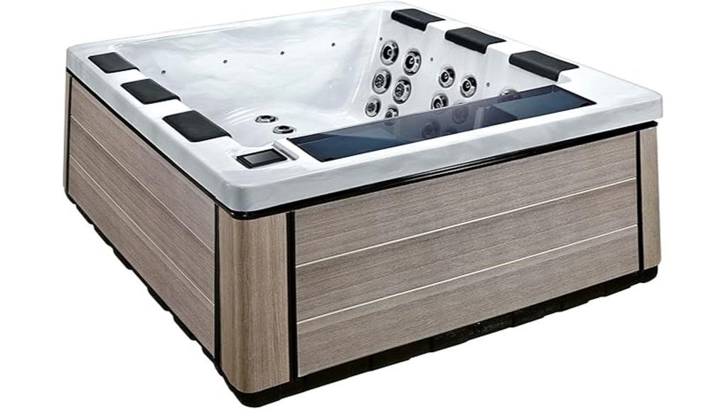 six person luxury portable spa six person luxury portable spa