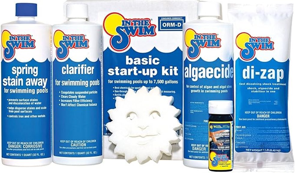starter kit for pool opening
