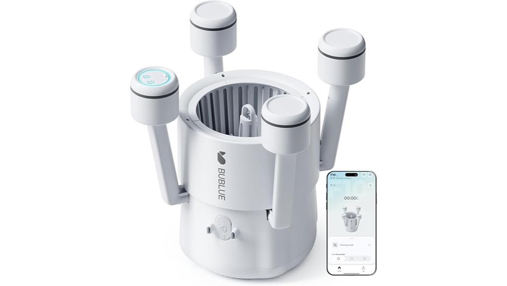 upgraded bublue f10 skimmer