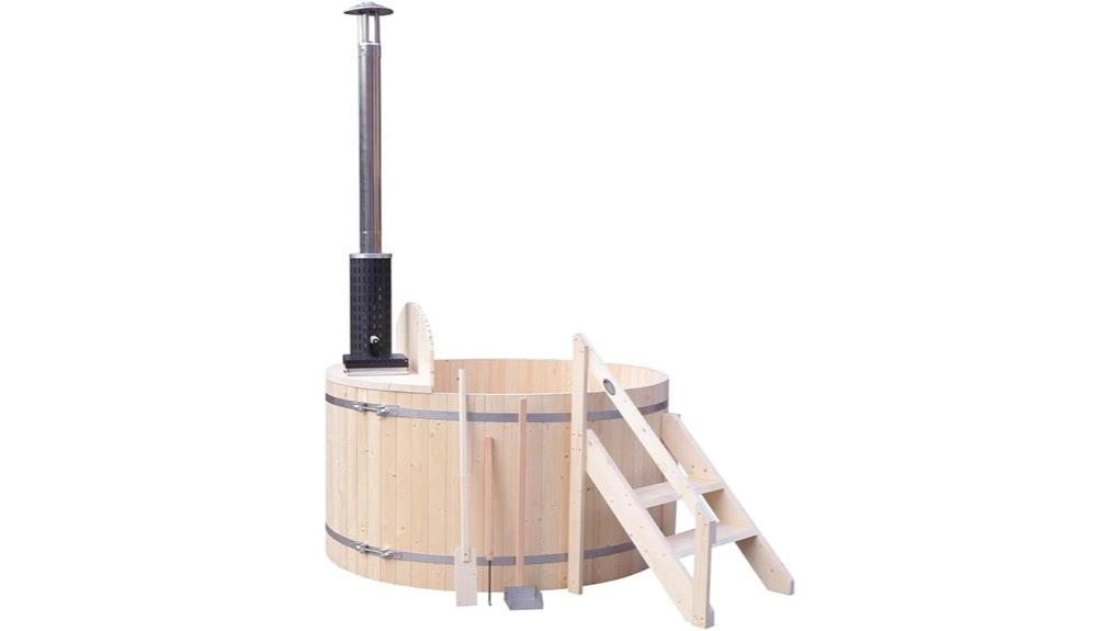 wood fired hot tub review