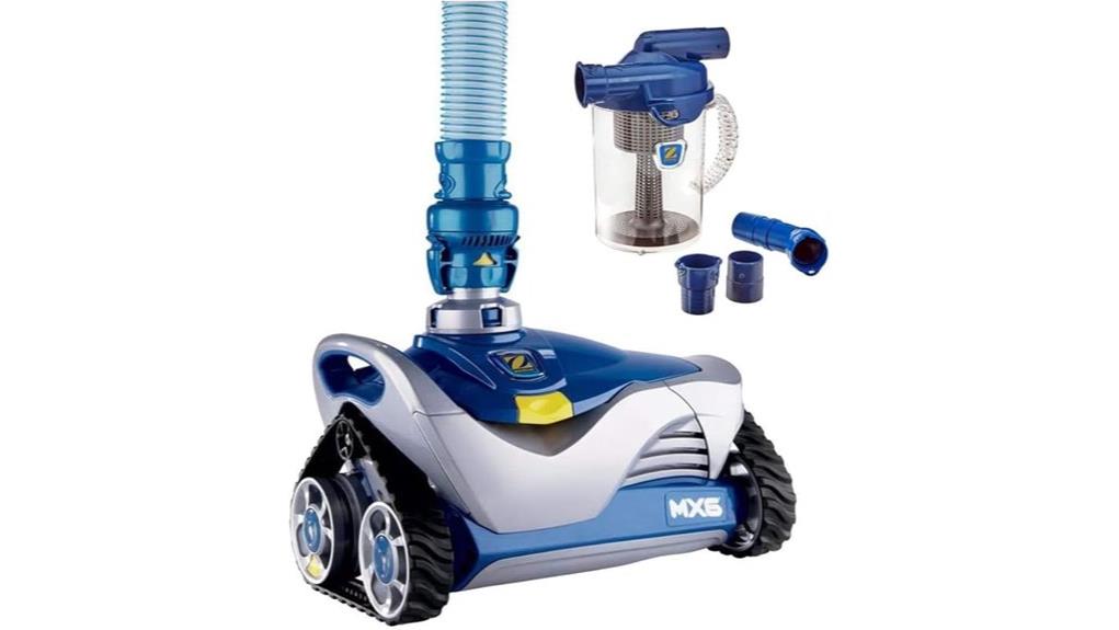 zodiac mx6 suction cleaner